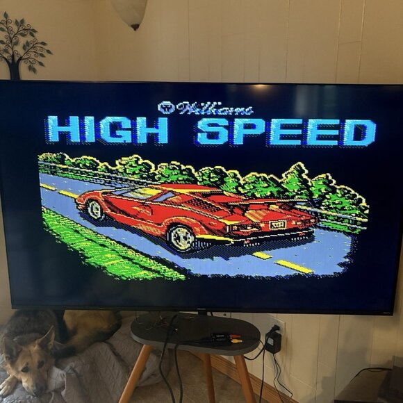 High Speed Nintendo NES World’s #1 Pinball Game, Manual & dust cover Tradewest - Picture 2 of 8